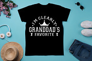 Favorite Granddad T Shirt Design, a Graphic by Vector Portal (Thumbnail 4 of 4)