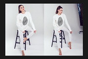 Sweatshirt Mock-Up Set, a Hoody Mockup by Freeman Studio (Thumbnail 7 of 16)