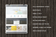 Freedom Bootstrap  Template, a Bootstrap Template by IceTemplates (Thumbnail 1 of 4)
