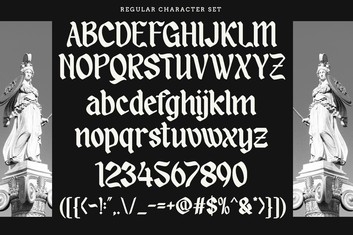 Sandey Molse - Blackletter Display, a Blackletter Font by Say Studio (Photo 11 of 13)