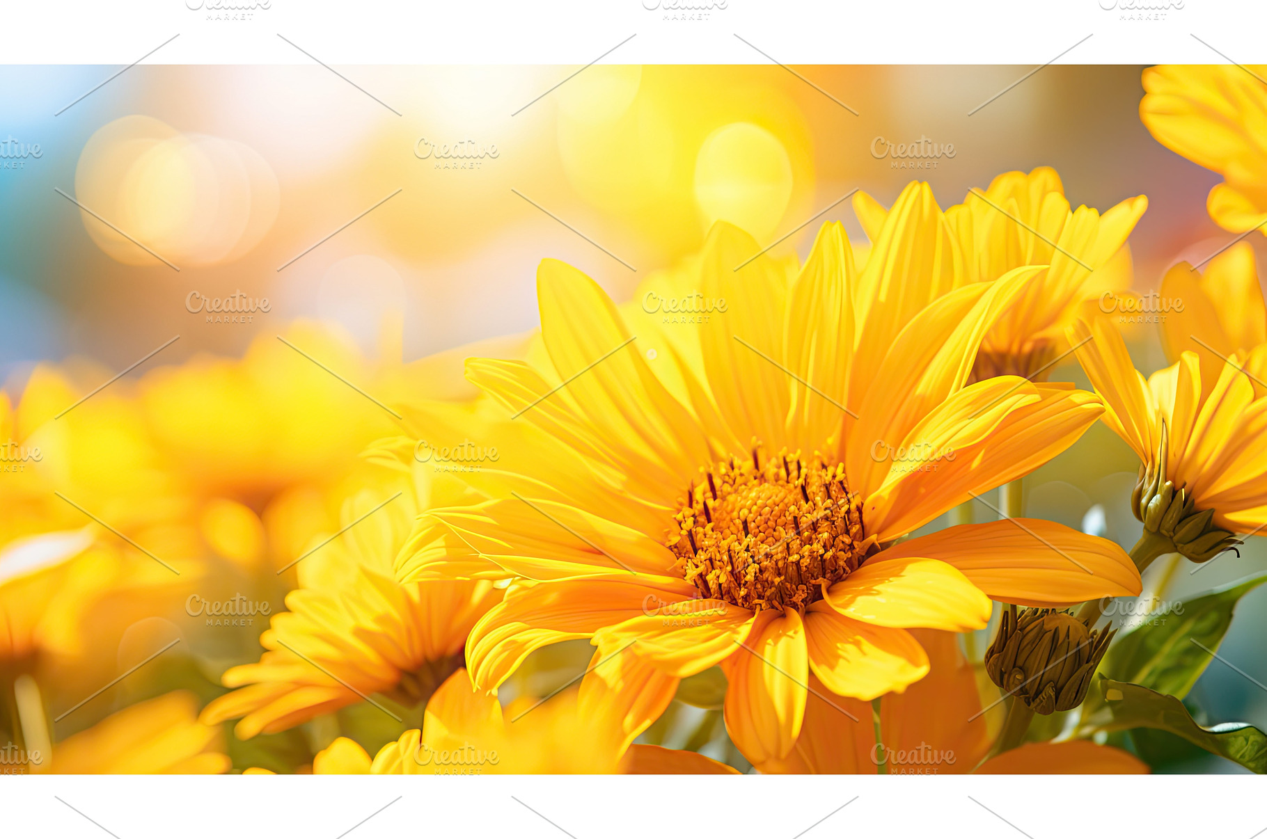 bumblebee vibrant yellow background, an Animal Photo by pikepicture