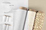 Fabric Rolls Mockup | Layered, a Product Mockup by bazarova (Thumbnail 2 of 9)