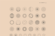 Forms - vector design elements, a Background Graphic by venimo (Thumbnail 8 of 8)