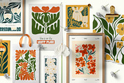 Modern Flora | Wall Art Creator, an Object Graphic by Leleka.Store (Thumbnail 2 of 20)