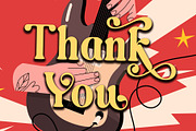 Rocker Sunday, a Sans Serif Font by Letterara (Thumbnail 13 of 13)
