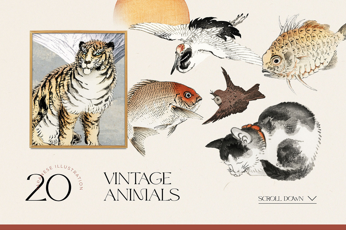 Vintage Japan | Collage Creator, an Object Graphic by Leleka.Store (Photo 6 of 17)