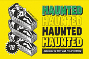Maligoth Horror Fonts, a Sans Serif Font by 24Design Studios (Thumbnail 2 of 9)