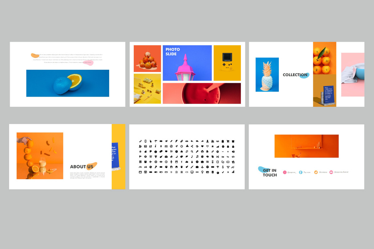 Pop Cone - Full Color Powerpoint, a Presentation Template by Putra Khan (Photo 5 of 6)