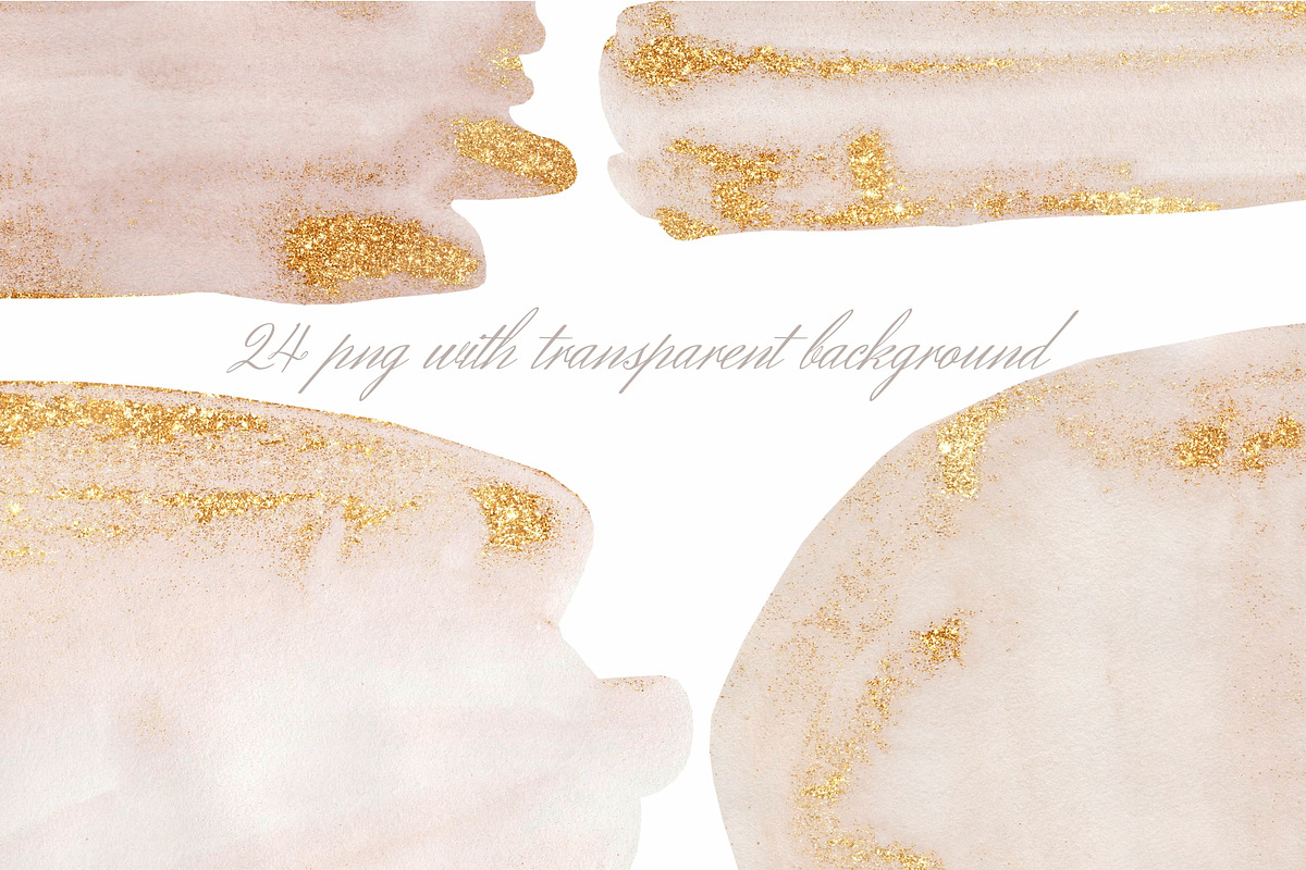 Watercolor brush strokes, a Texture Graphic by Elona Laff (Photo 3 of 10)