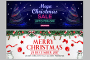 Merry Christmas Facebook Covers, a Social Media Template by Creative  designer (Thumbnail 4 of 8)