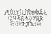 SKUL X LINES – Outlined Bone Font, a Font by TypeTasty Font (Thumbnail 4 of 9)