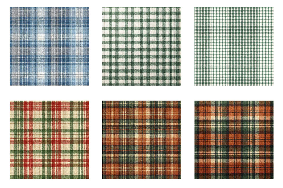 Heritage Christmas Plaid Papers, a Pattern Graphic by fashionaddict (Photo 2 of 6)