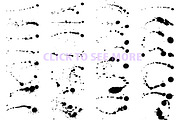 Vector splatter brushes, a Brush Add-On by Asyndrom (Thumbnail 2 of 3)