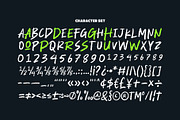 Splashed Brush Font, a Font by trustha (Thumbnail 10 of 10)