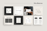 Canva Massage Therapist templates, a Social Media Template by LiliesandBerries (Thumbnail 9 of 21)