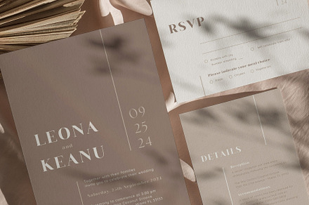 Modern Invitation Canva Template