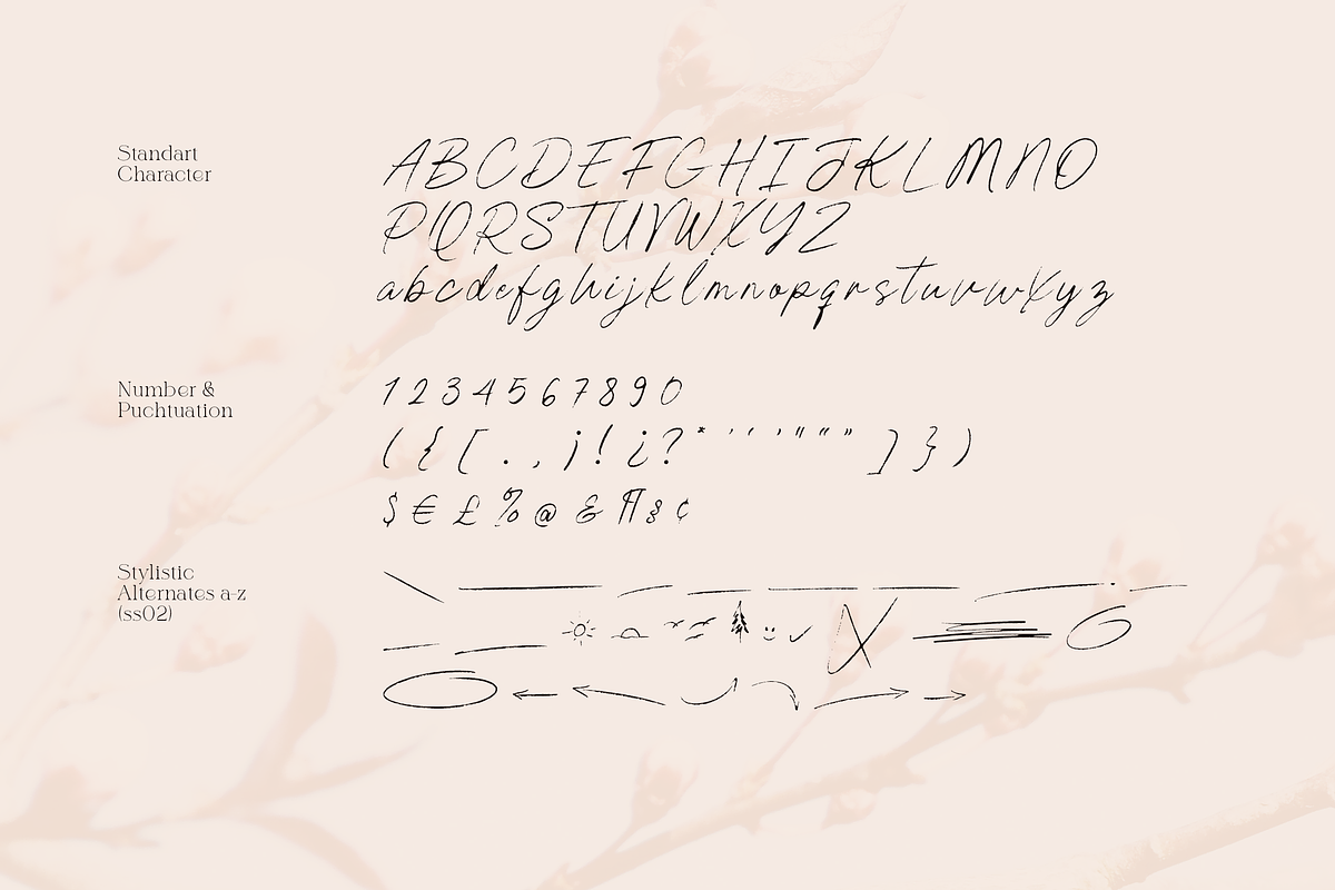 Fortune Happiest - Script Serif Duo, a Script Font by Letteratom (Photo 10 of 12)