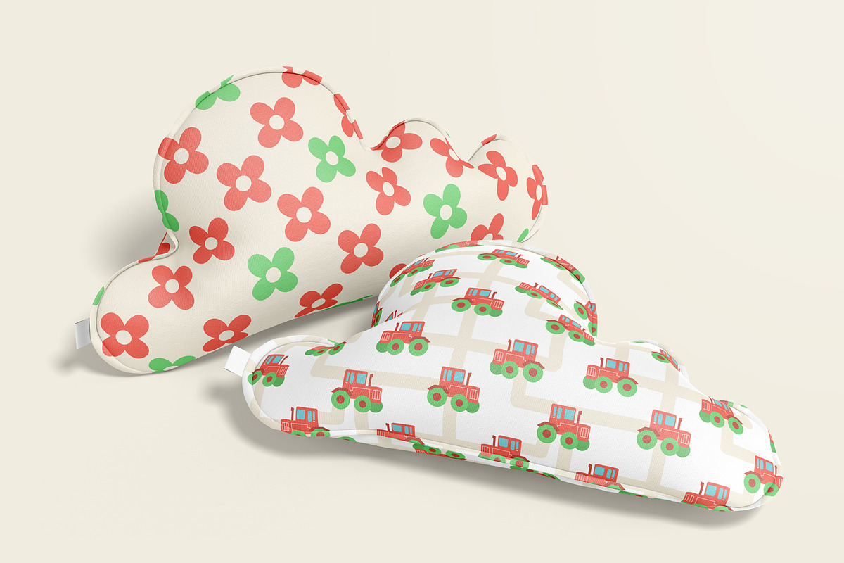Cute Farm. Prints and patterns set, an Animal Illustration by Oliana Moroz (Photo 4 of 21)