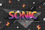 90s Text Effects, a Layer Style Add-On by Graphicdome (Thumbnail 4 of 17)