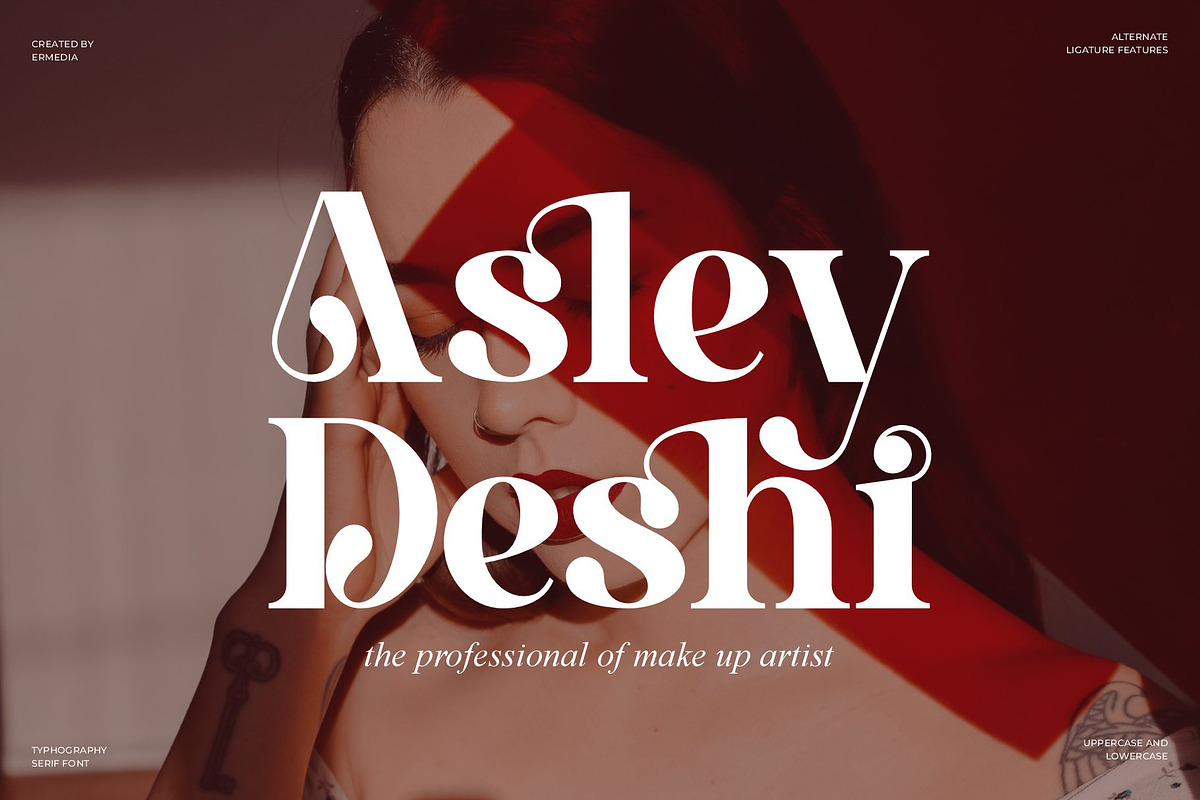 Oshien || Modern Serif Font, a Serif Font by Ermedia Studio (Photo 8 of 10)