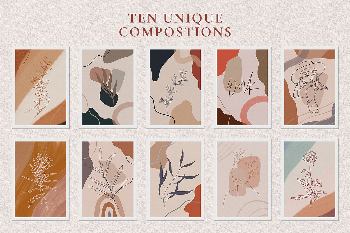 Natural Spring & Instagram Elements, an Illustration by SilverStag Type Foundry (Photo 5 of 39)