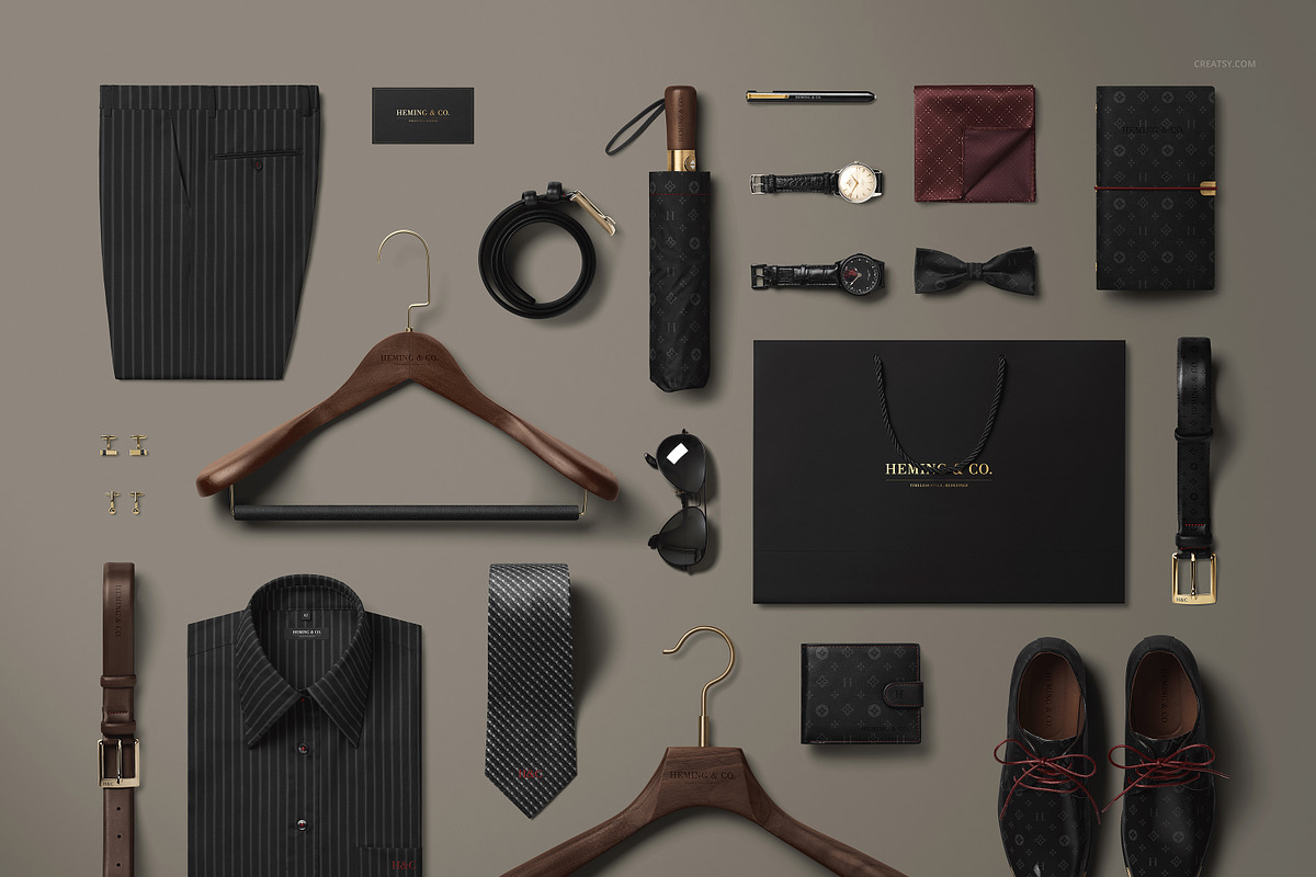 Men's Fashion Mockup Set, a Shirt Mockup by Creatsy (Photo 11 of 12)