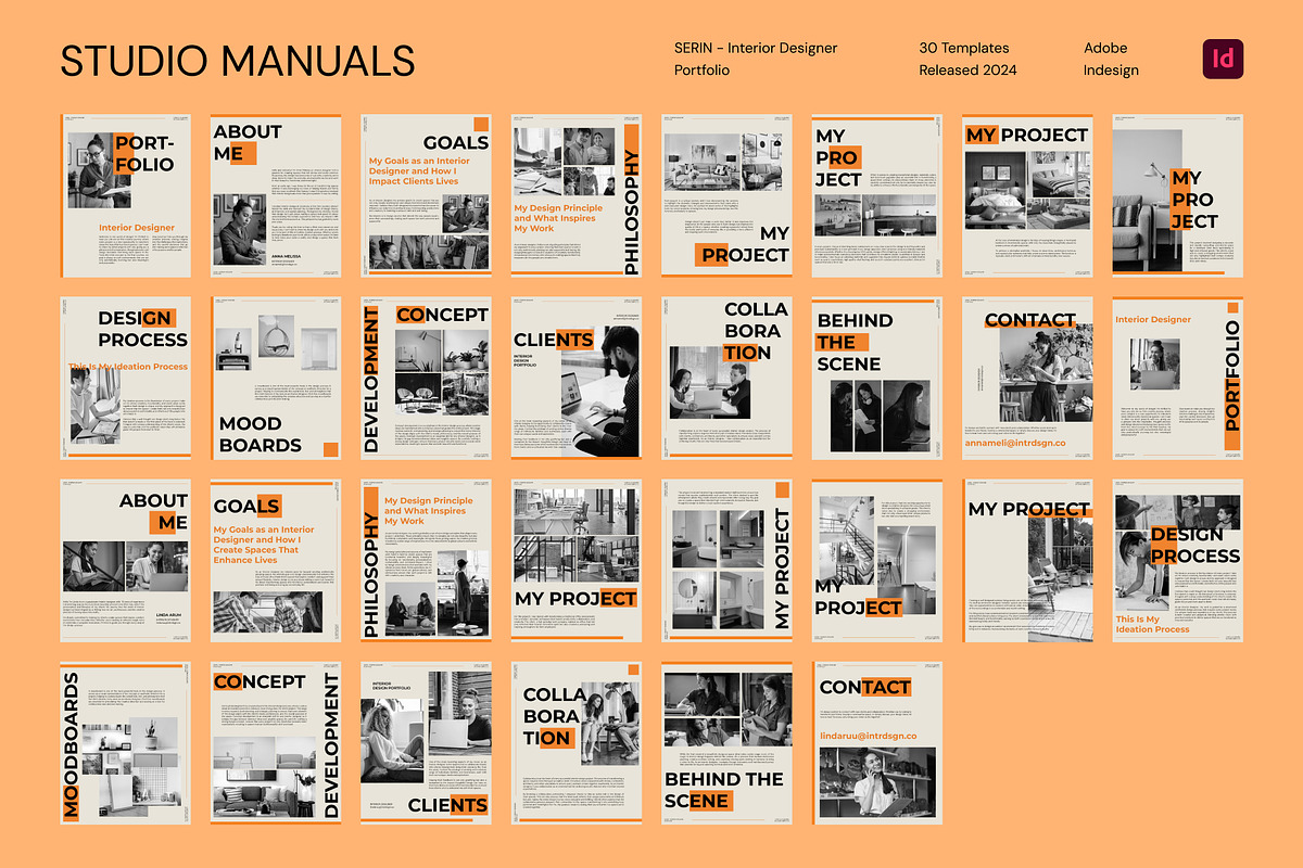 SERIN - Interior Designer Portfolio, a Social Media Template by Studio Manuals (Photo 8 of 8)