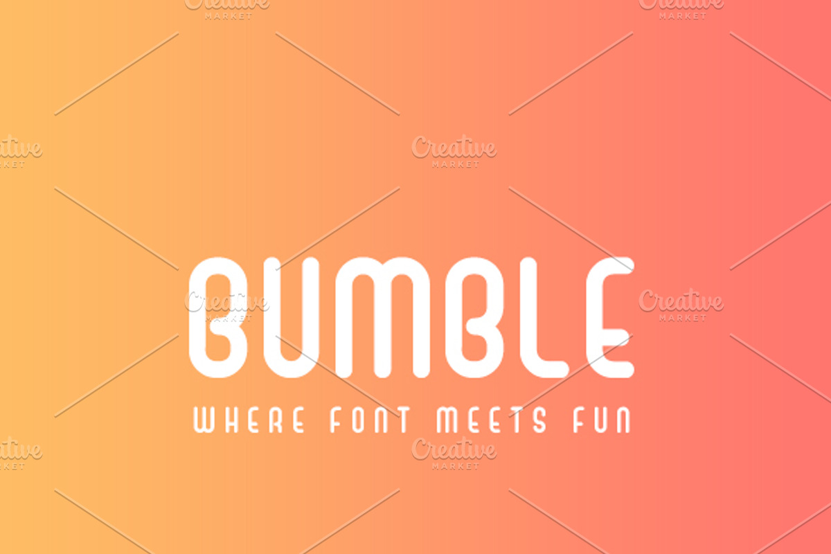 Bumble Font - Sans Serif preview 2