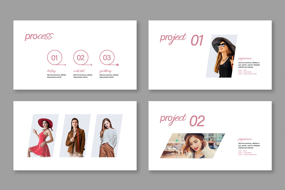 Minimal Portfolio Presentation, a Presentation Template by Mighty-Slide (Photo 4 of 5)