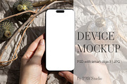 Xmas Device Mockup Phone ch4, an iPhone Mockup by PawMockups (Thumbnail 1 of 10)