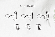 Ashley | Script Font, a Handwritten Font by Scratchones (Thumbnail 8 of 9)