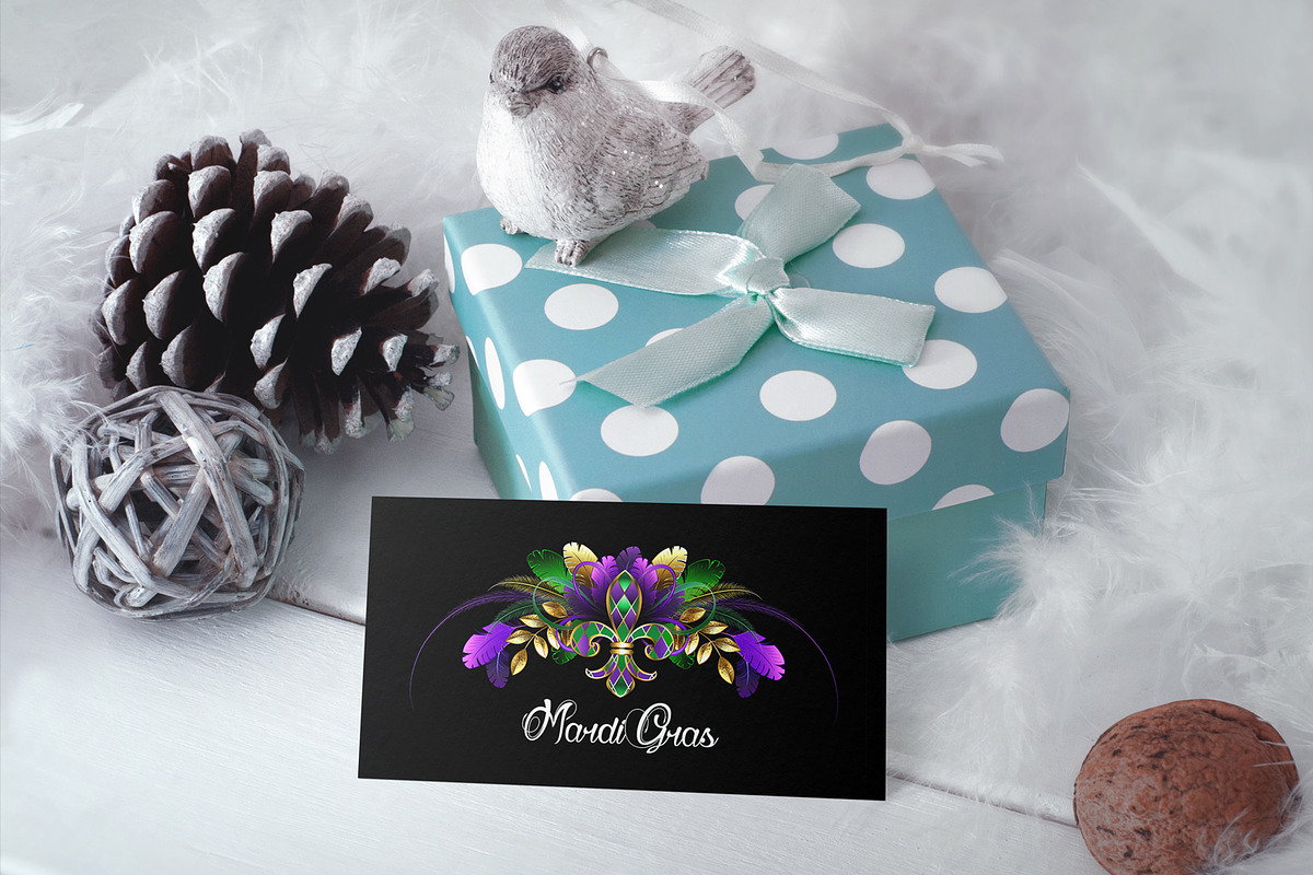 Symmetrical Mardi Gras decoration, a Decorative Illustration by blackmoon9 (Photo 3 of 3)