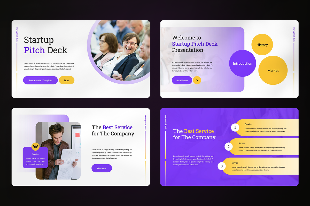 Startup Pitch Deck Keynote, a Presentation Template by SquidPixey (Photo 2 of 7)