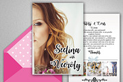 2 Sided Save The Date Card Template, an Invitation Template by Design Up (Thumbnail 1 of 2)