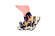 Women's legs in shoes set, a Person Illustration by PaperTrident (Thumbnail 9 of 12)