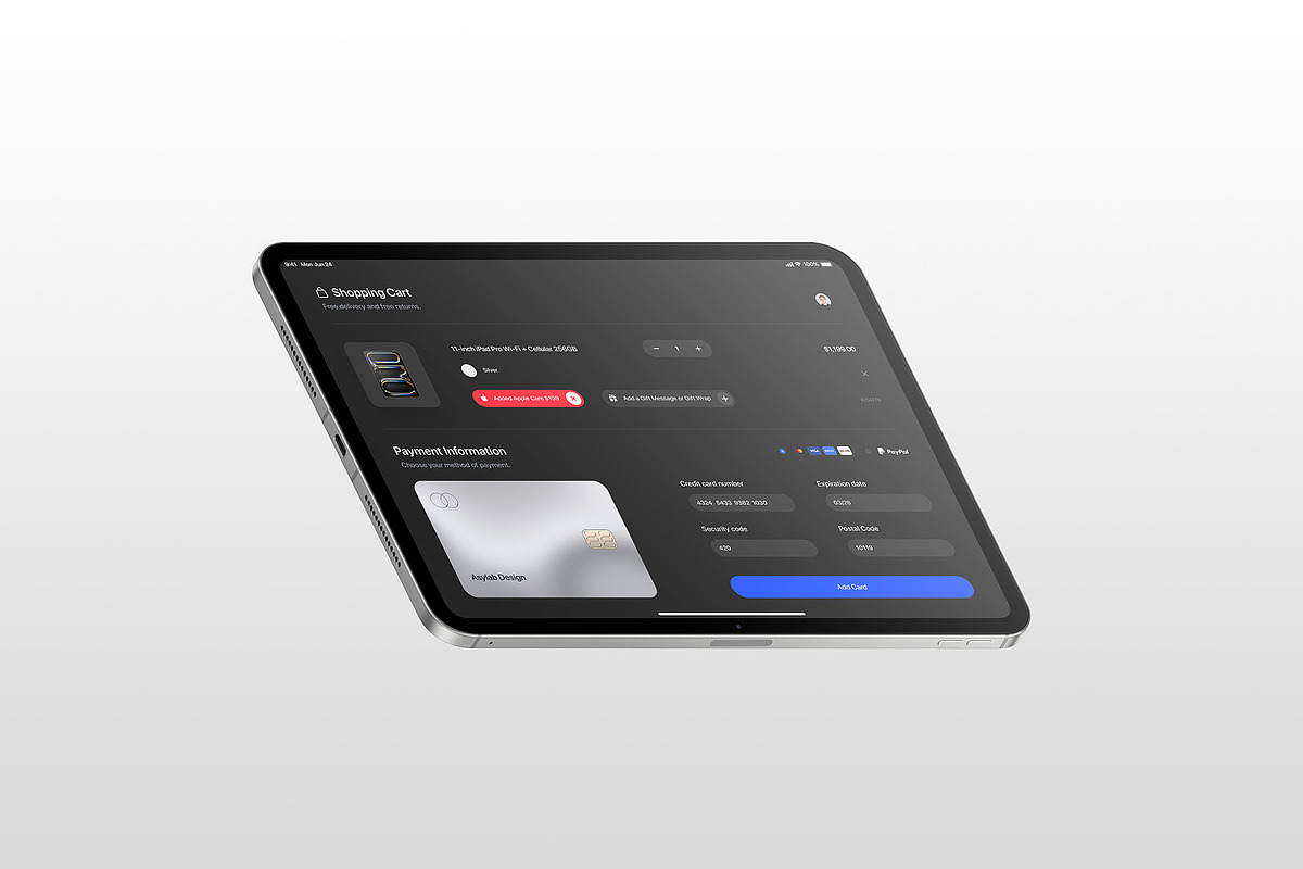 iPad Pro 11 - 21 Mockups Scenes, an iPad Mockup by Asylab (Photo 35 of 56)