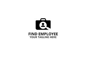 Find Employee Logo Template