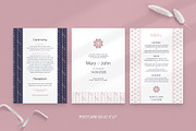 Navy & Pink Wedding Stationery, a Stationery Template by AsianElements (Thumbnail 8 of 11)