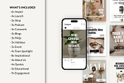 Beige Charity Instagram Templates, a Social Media Template by InkBlue Templates (Thumbnail 4 of 9)