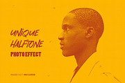 Unique Halftone Photo Effect, a Layer Style Add-On by WudelMbois Studio (Thumbnail 1 of 4)