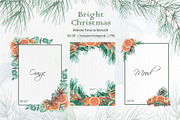 Christmas Watercolor Illustrations, a Decorative Illustration by BalanceUA (Thumbnail 9 of 18)