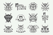 Vintage Vikings Bundle, a Branding & Logo Template by AkimD (Thumbnail 5 of 7)