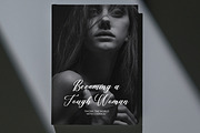 Faustina Calisten, a Script Font by Goresan Studio (Thumbnail 2 of 15)