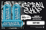 Street Breaker Urban Graffiti Font, a Blackletter Font by Ronny Studio (Thumbnail 8 of 9)