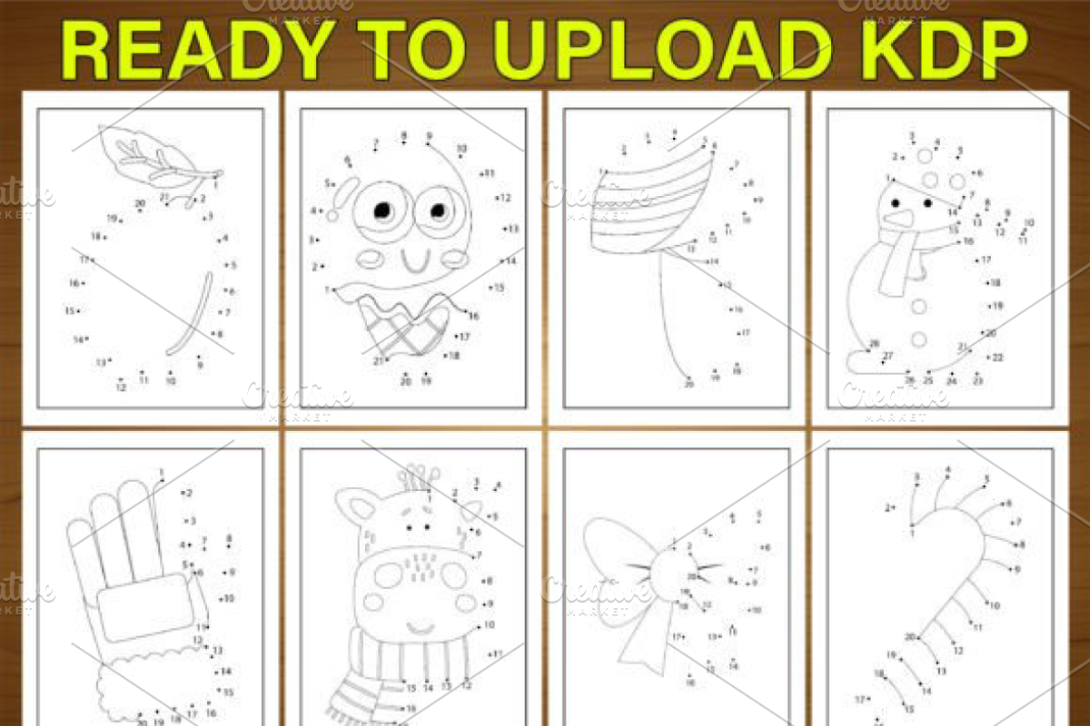 100 Dot to Dot Activity Book for Kid, a Decorative Illustration by Ink Gallery (Photo 3 of 3)