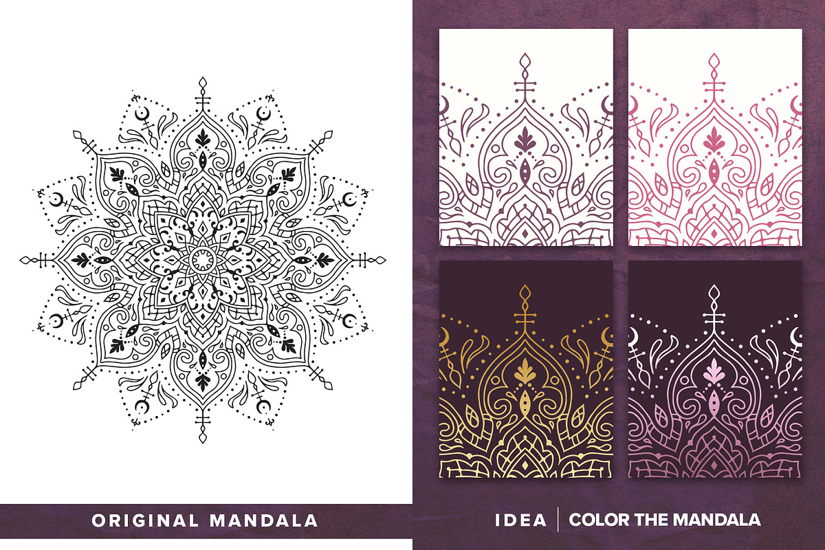 530 Vector Mandala Ornaments, an Animal Illustration by pixaroma (Photo 9 of 55)
