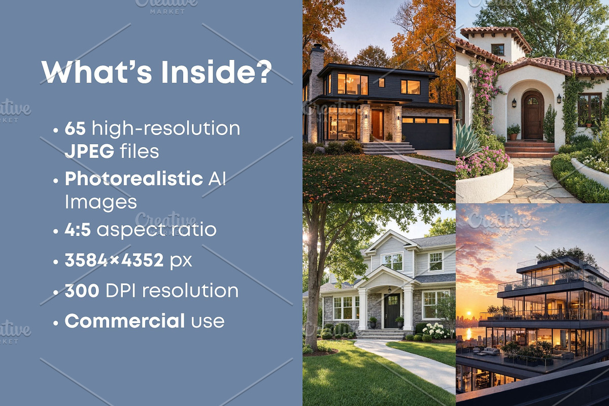 65 Real Estate Stock Photos, an Architecture Photo by Selenique Studio (Photo 2 of 9)