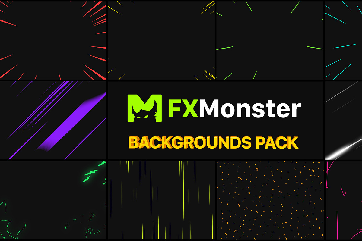 Speed Backgrounds | Motion Graphics, a Background Graphic by FlashFXbox (Photo 1 of 2)