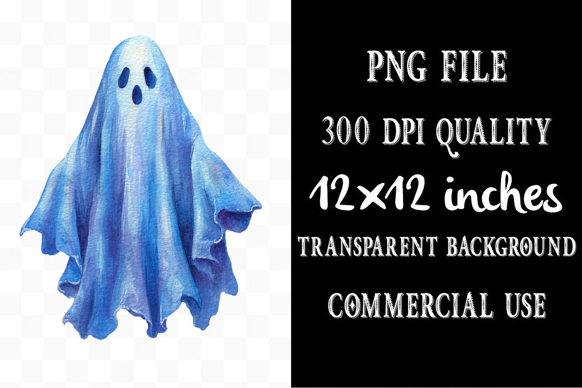 Watercolor Halloween Huge Clipart, an Illustration by Designking (Photo 4 of 5)