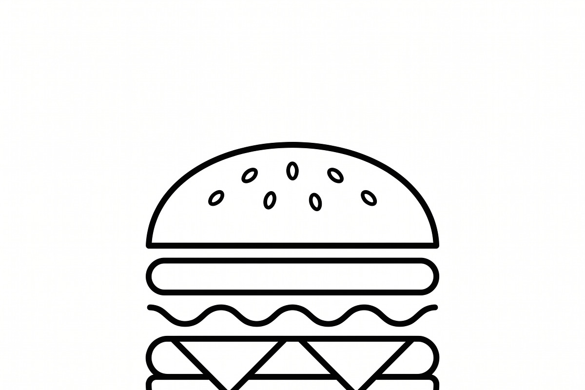Food Beverage Icon Pack, an Outline Icon by adenpinkstore (Photo 9 of 18)